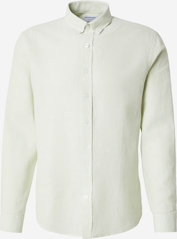Lindbergh Button Up Shirt in Green: front
