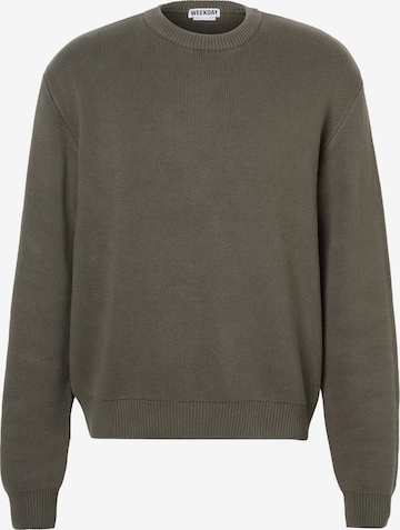 Pullover 'Emilio' di WEEKDAY in marrone: frontale