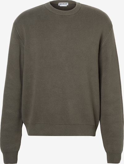 WEEKDAY Sweater 'Emilio' in XS in Chocolate, Item view