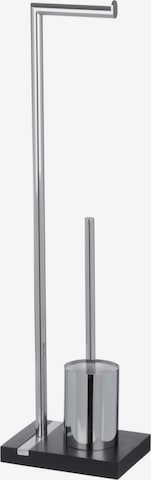 Wenko WC-Garnitur 'Noble' in Silber: Vorderseite