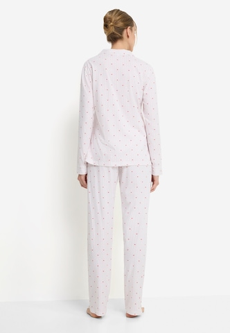 Pijama de la VIVANCE by LASCANA pe alb