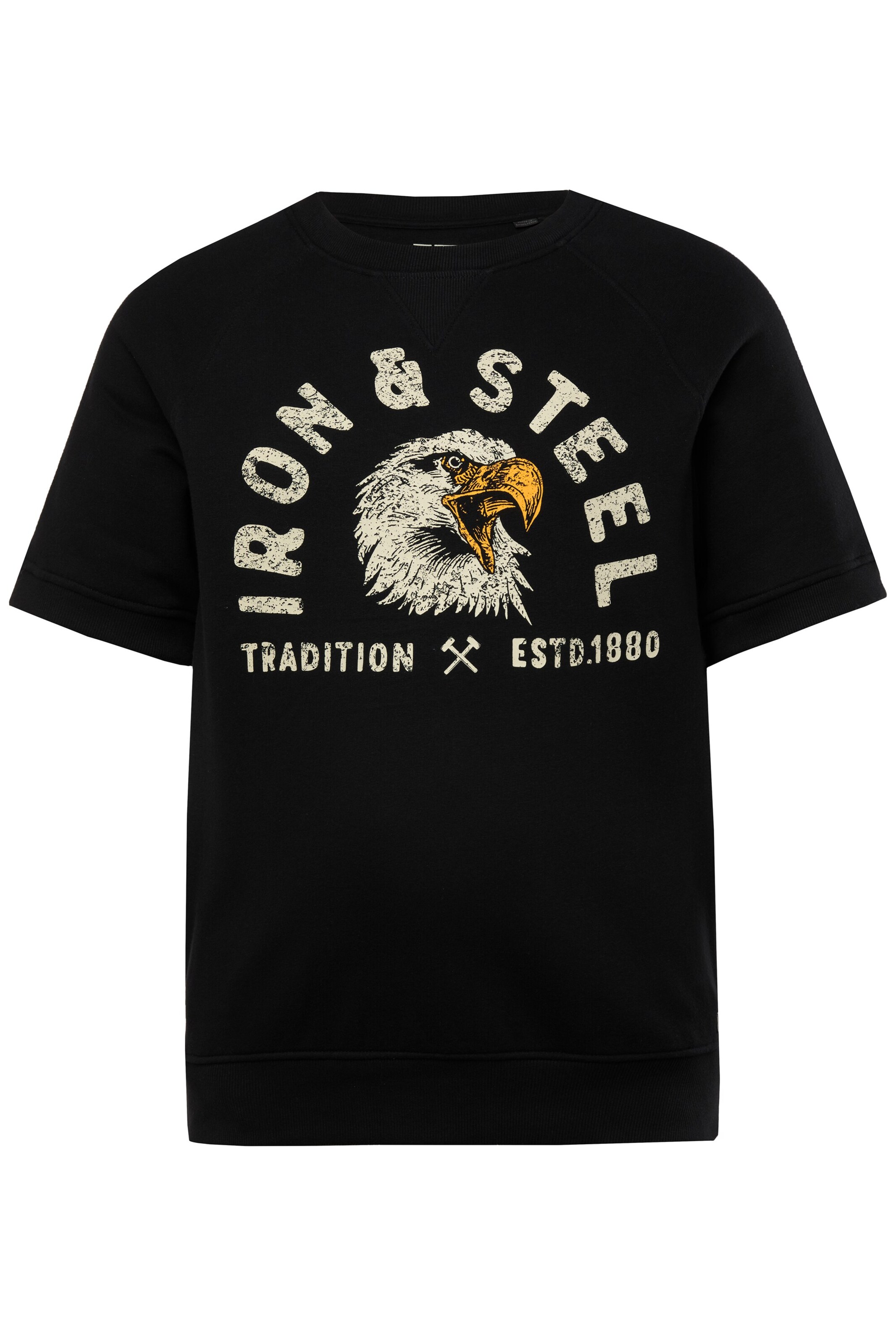 JP1880 Sweatshirt in Zwart: voorkant