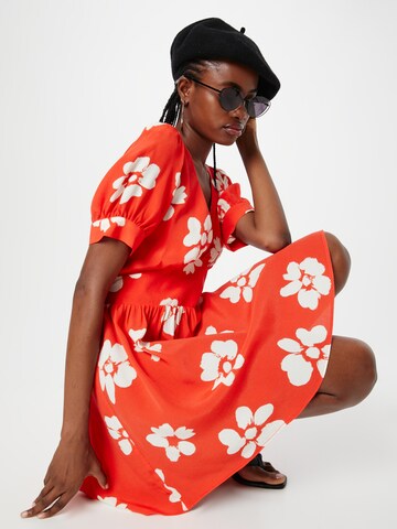 Robe d’été TOPSHOP en orange