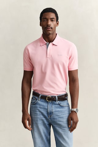 T-Shirt GANT en rose : devant