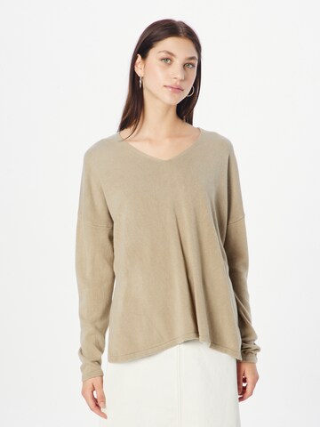 ONLY Pullover 'AMALIA' in Beige: Vorderseite