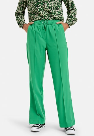 Smith&Soul Szeroka nogawka Spodnie w kolorze zielony: przód