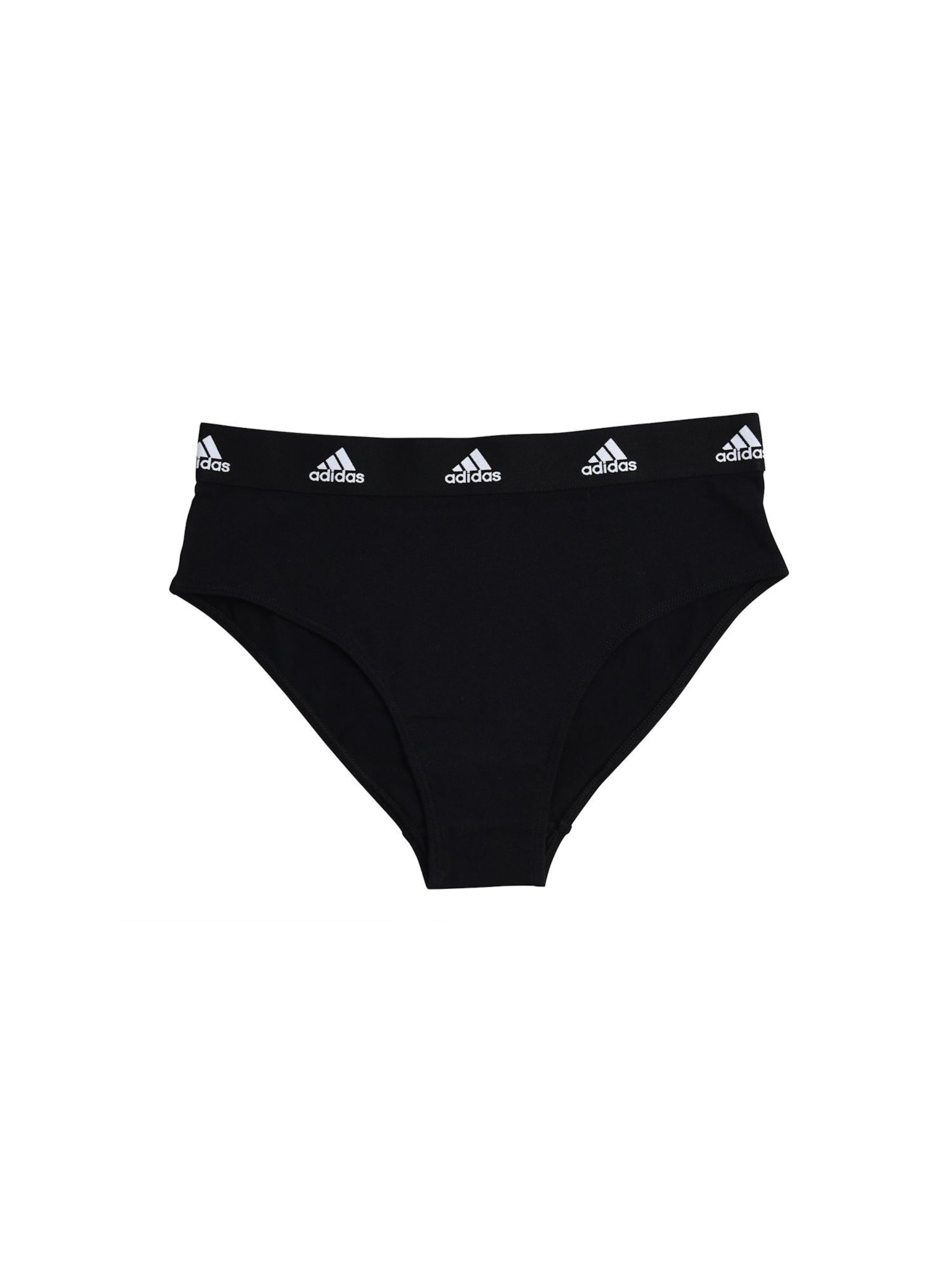 ADIDAS Slip en L en noir / blanc, Vue avec produit