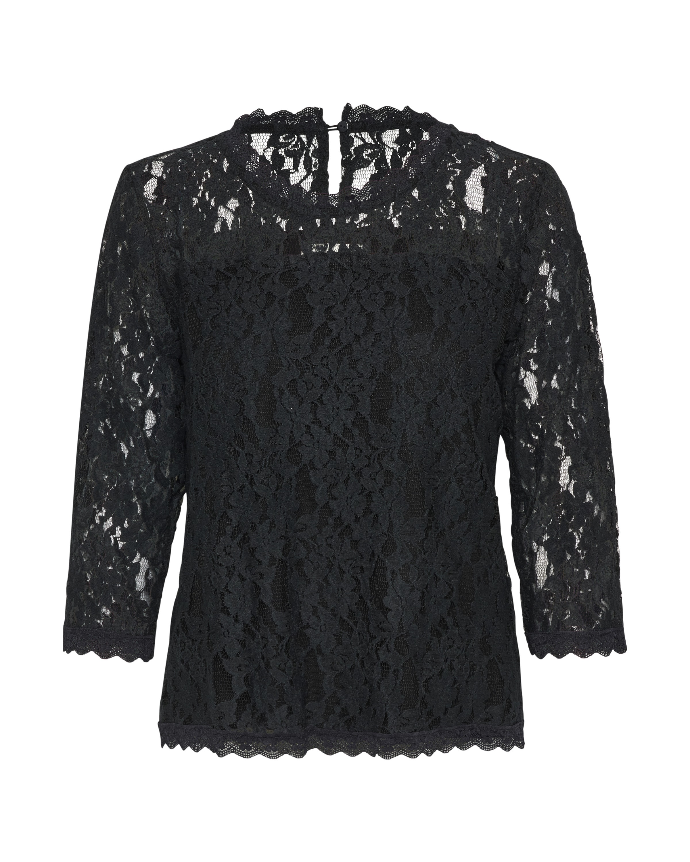 Chemisier &#x27;CR Kit&#x27; Cream en noir : devant