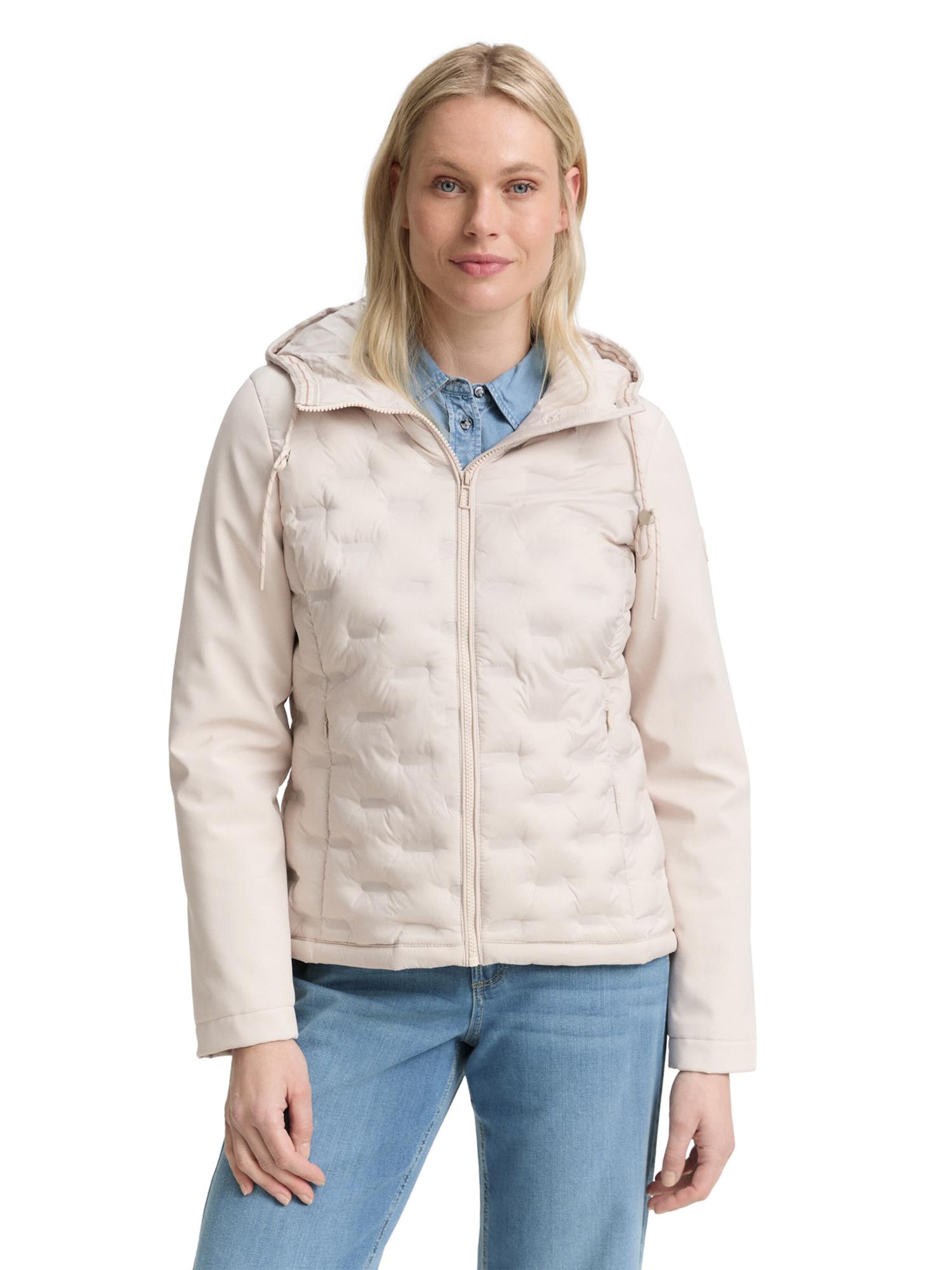 balta TOM TAILOR Demisezoninė striukė: priekis