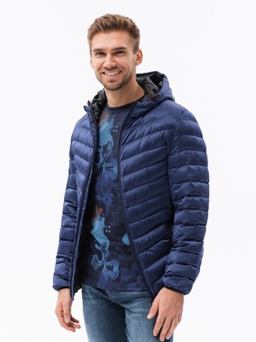 Ombre Between-season jacket 'C368' in Blue