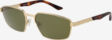 Lunettes de soleil Serengeti en or : devant