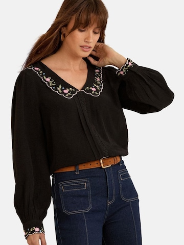 love & rosesBluza - crna boja: prednji dio