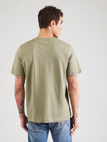 Tricou 'SLHASPEN' de la SELECTED pe verde