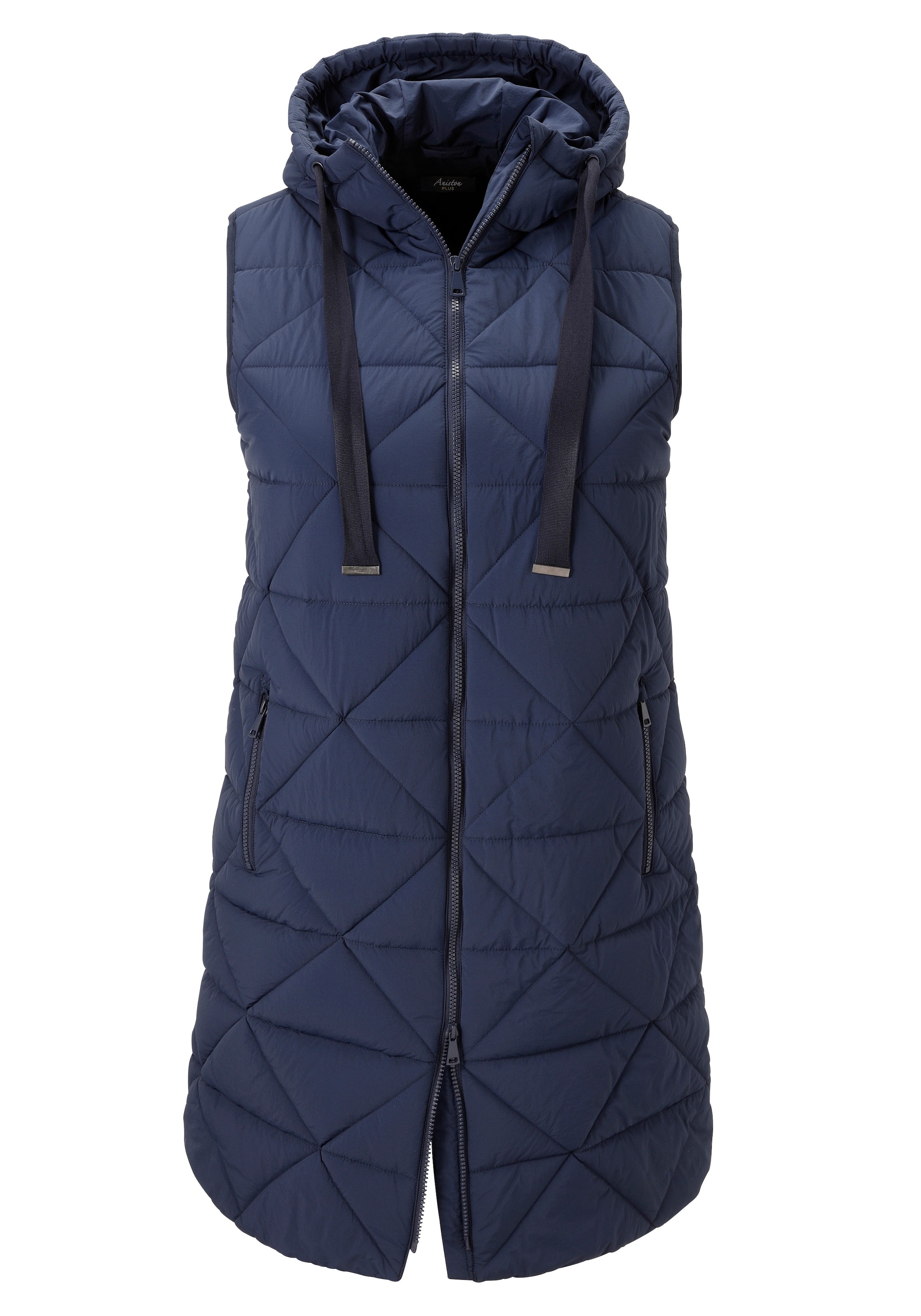 Aniston Vest in Blue: front