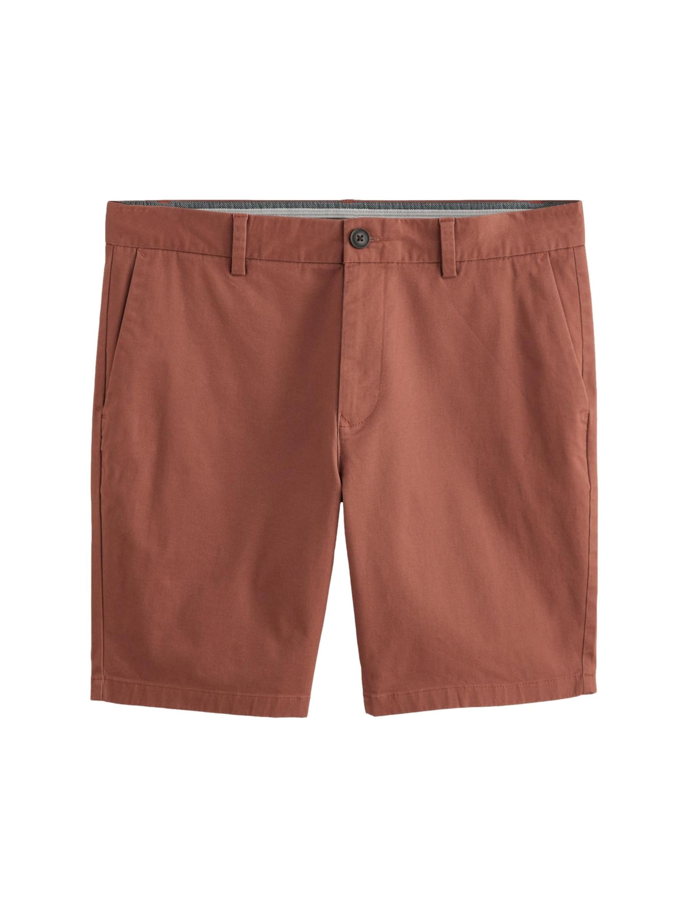 Next Slimfit Chino nadrág - piros: elől