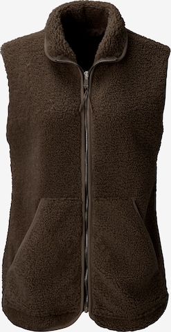 Aniston CASUAL Weste in Braun: Vorderseite