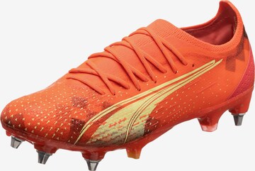 Chaussure de foot 'Ultra Ultimate' PUMA en rouge : devant