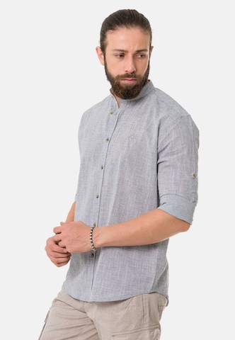 CIPO & BAXX Regular fit Button Up Shirt in Grey