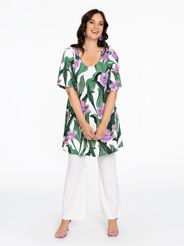 YOEK Tuniek ' Wide Sleeves ' in Gemengde kleuren