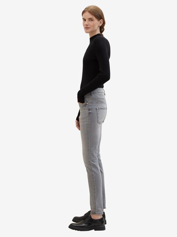 TOM TAILOR Slimfit Jeans in Grau