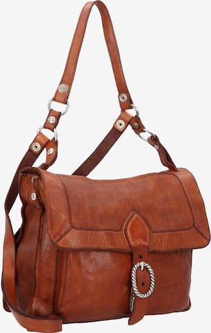 Campomaggi Schultertasche in Braun: Vorderseite