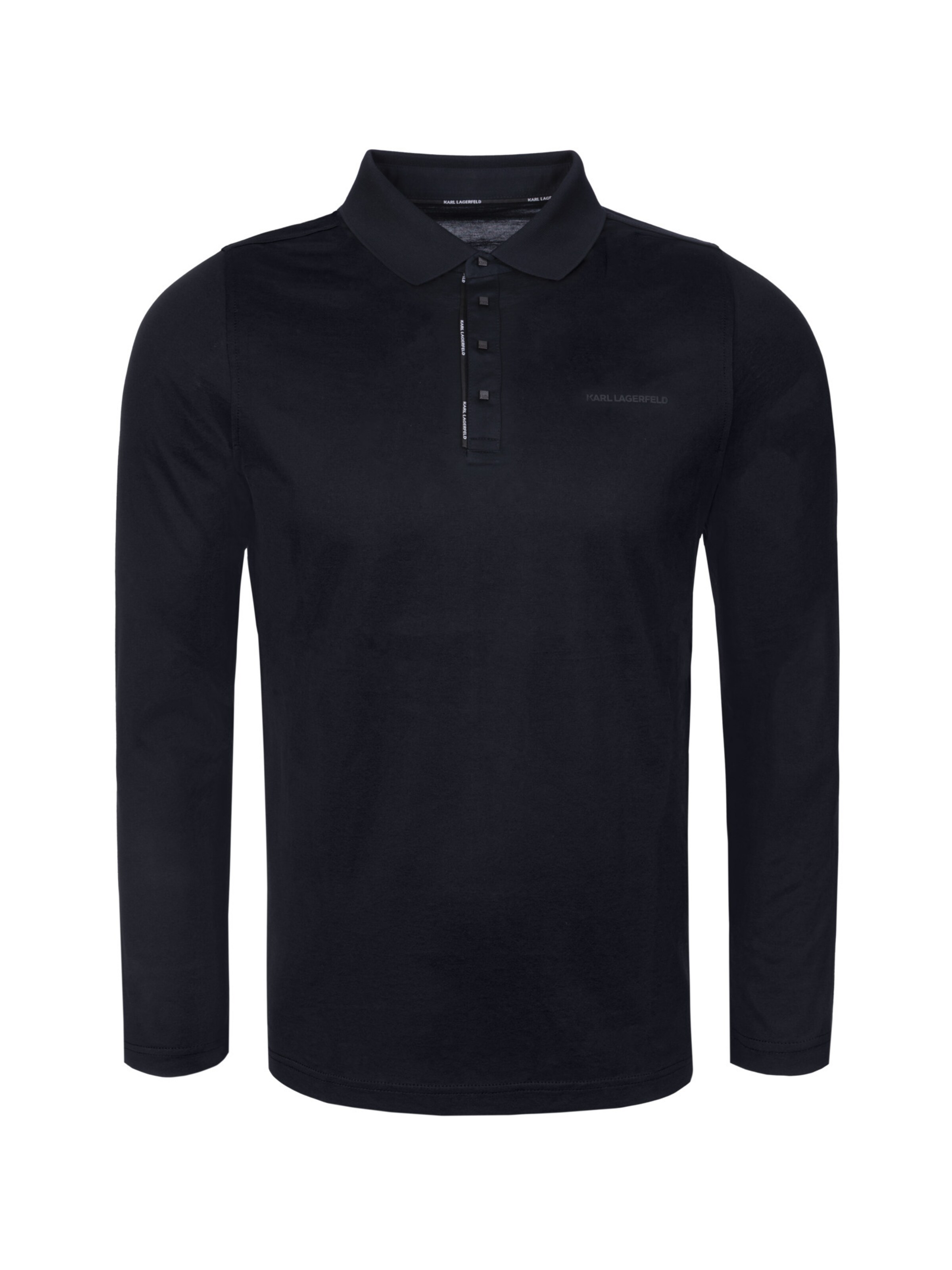 Karl Lagerfeld T-Shirt en bleu foncé, Vue avec produit