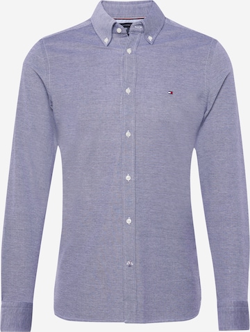 TOMMY HILFIGER Slim Fit Hemd in Blau: predná strana