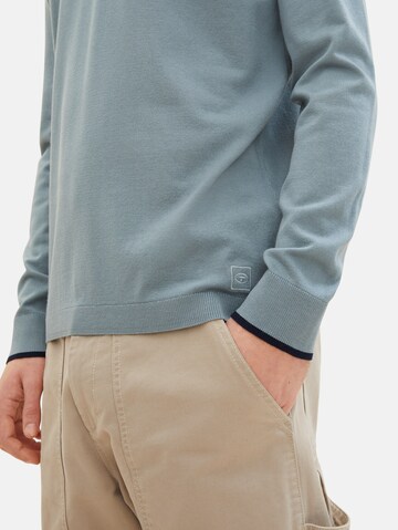 TOM TAILOR Pullover in Blau