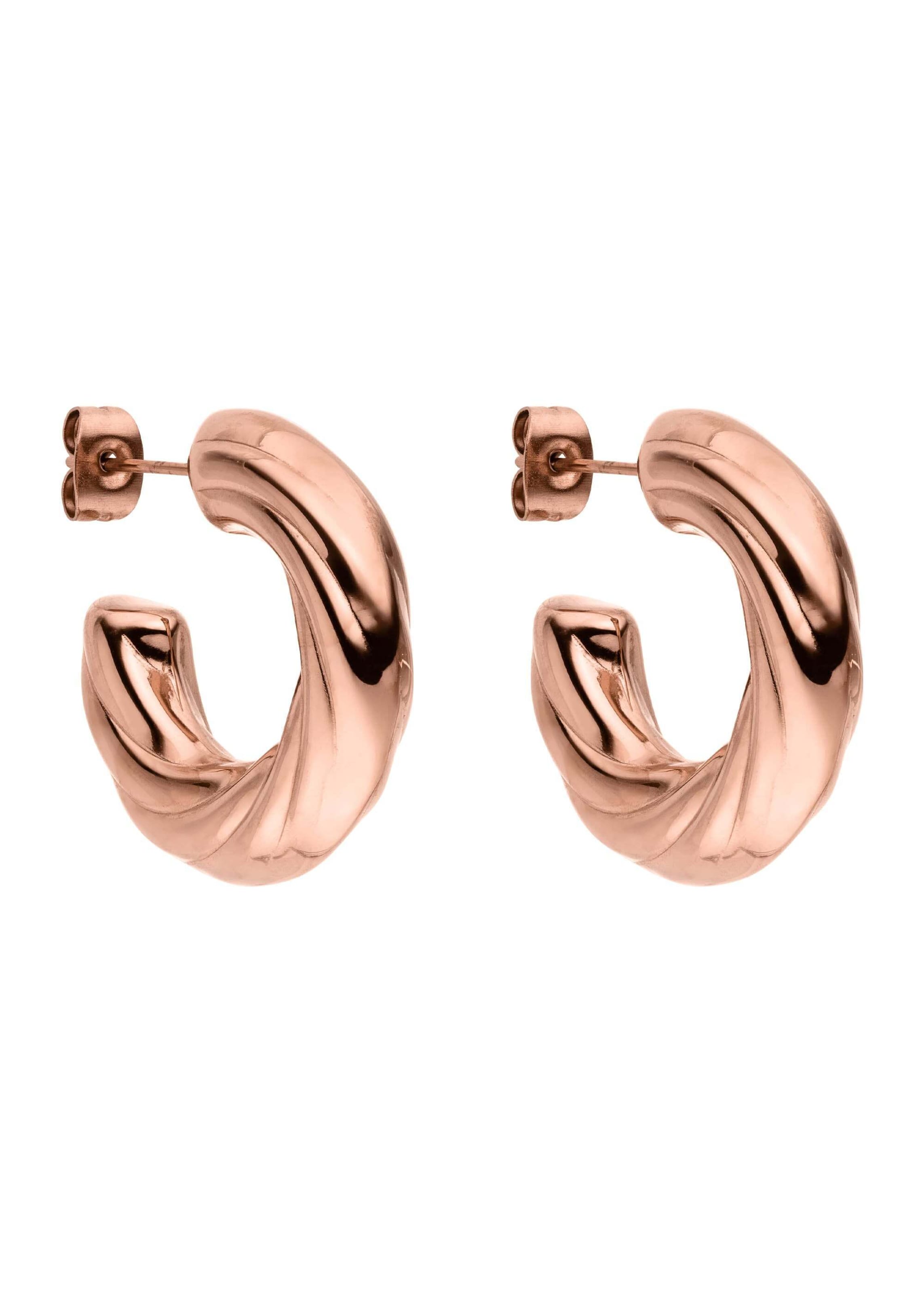Boucles d'oreilles 'Glamorous' PURELEI en or : devant