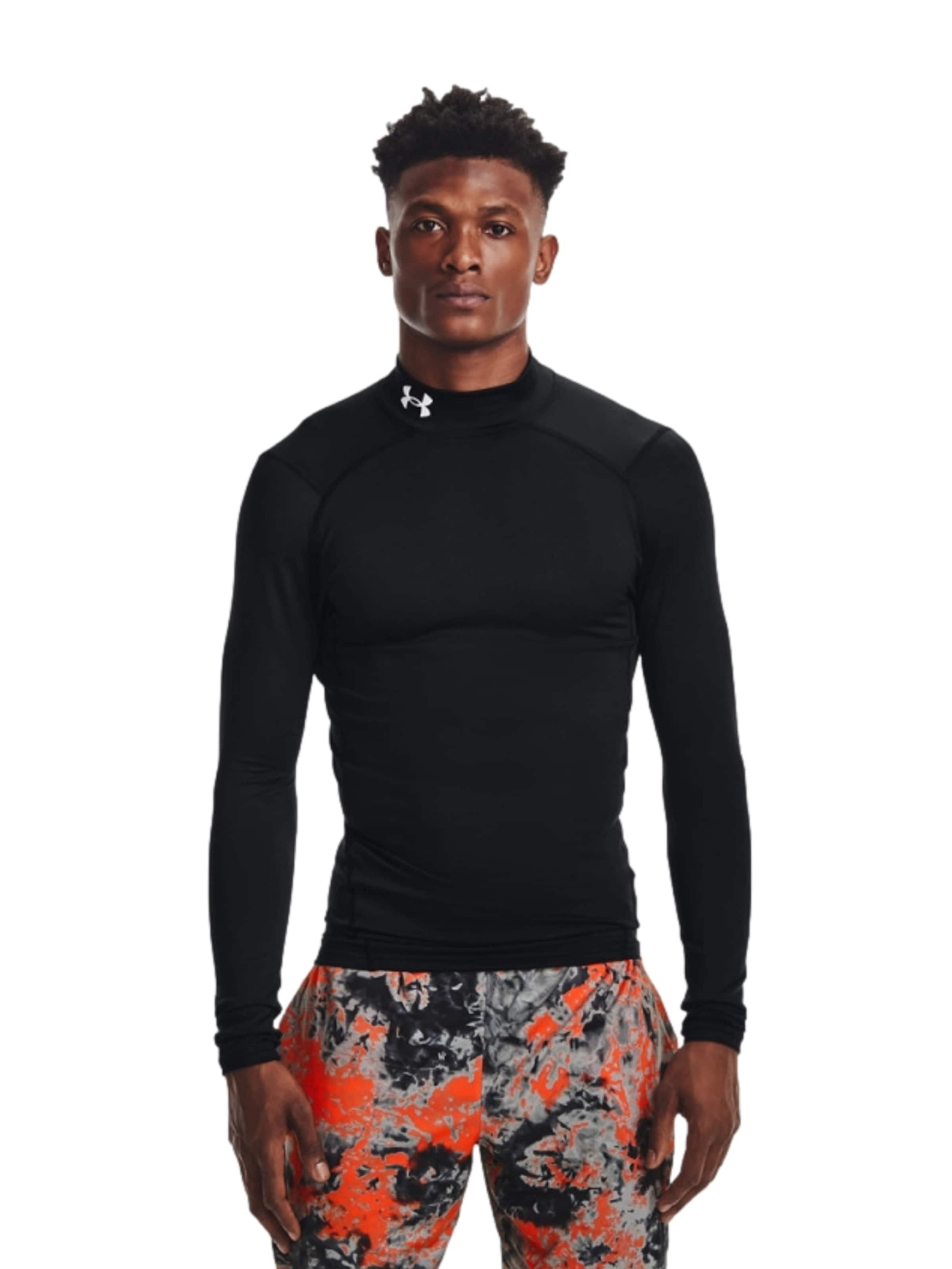 T-Shirt UNDER ARMOUR en noir : devant