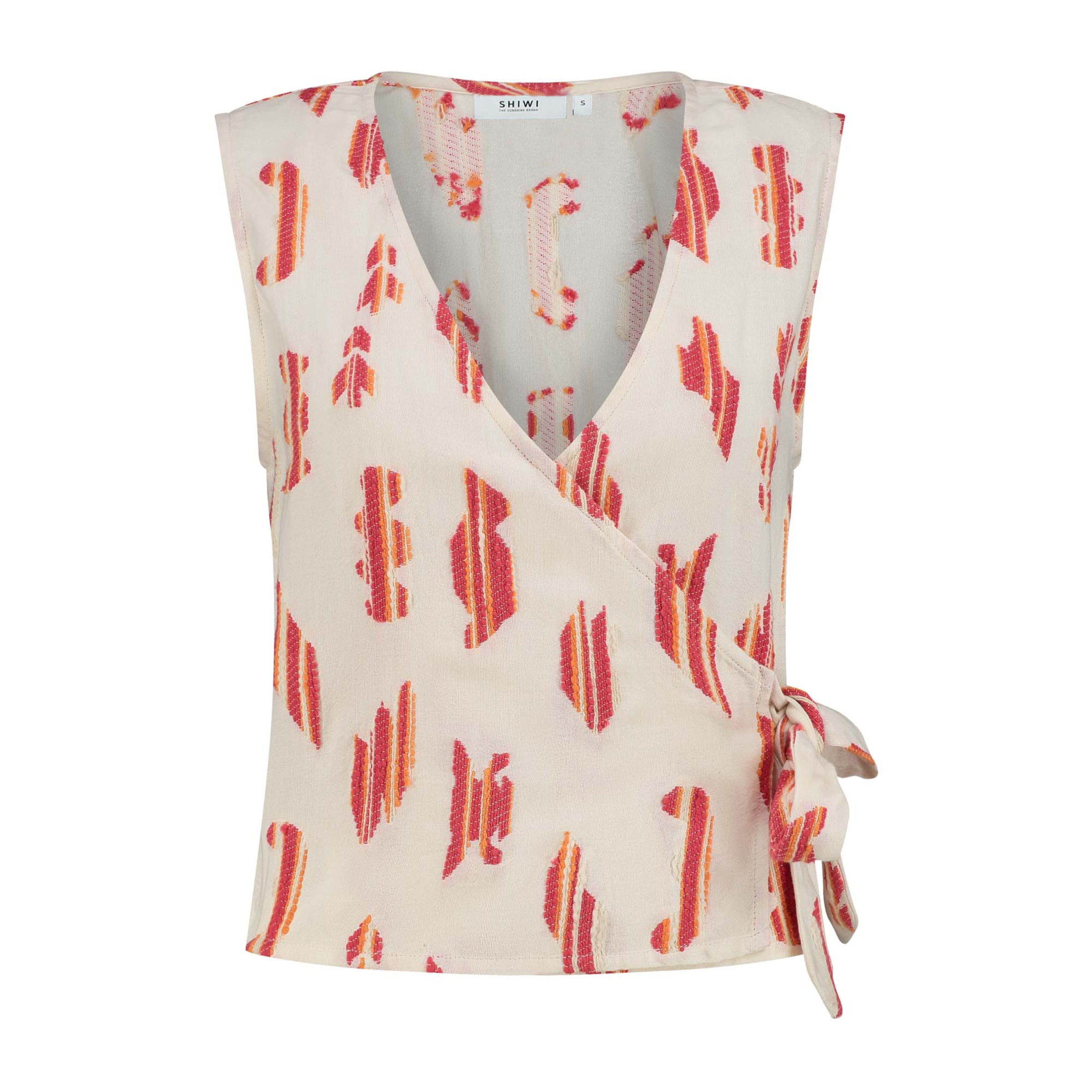 Shiwi Pluus 'Bali', värv valge: eest vaates