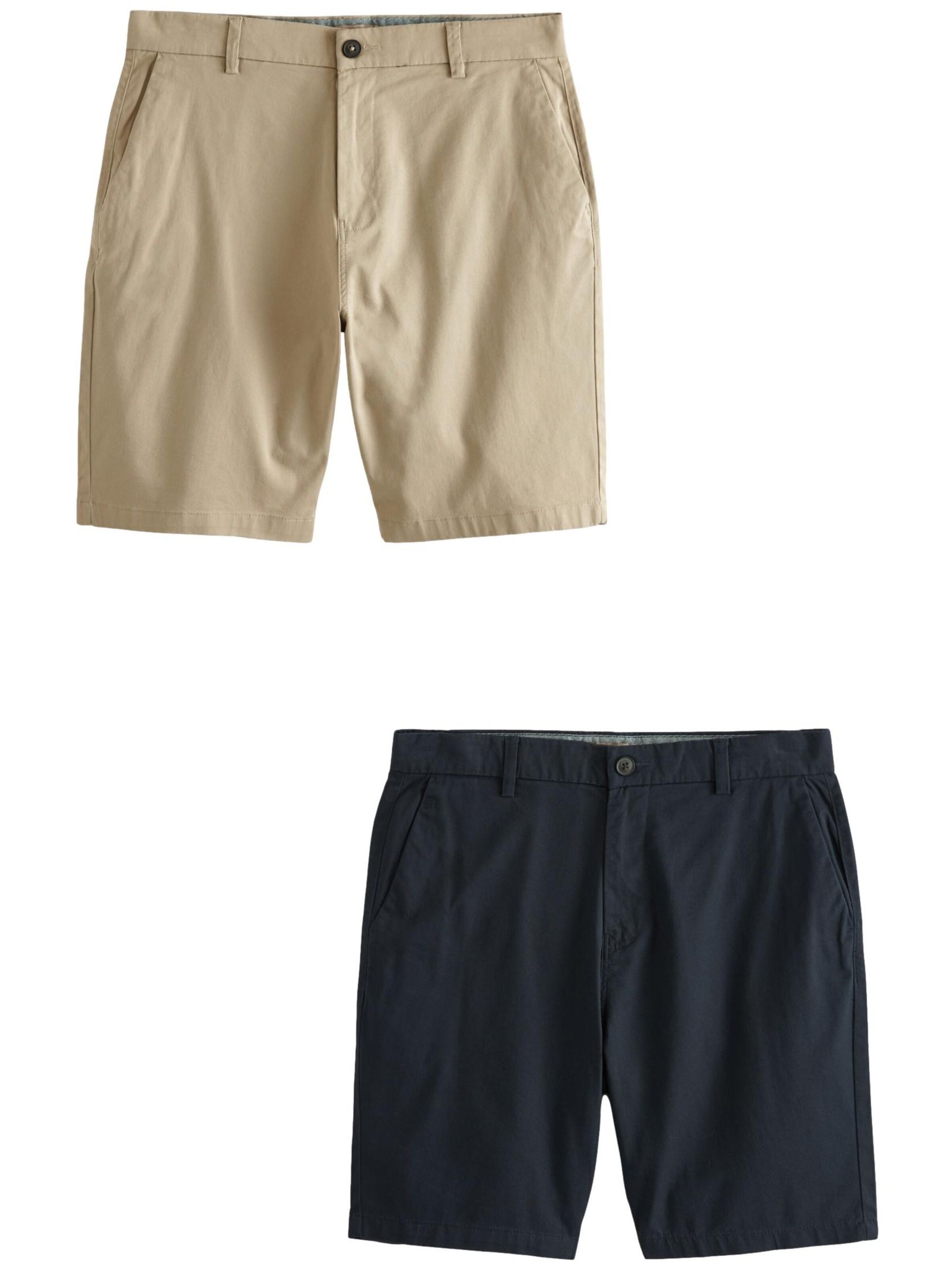 Next tavaline Chino-püksid, värv sinine: eest vaates