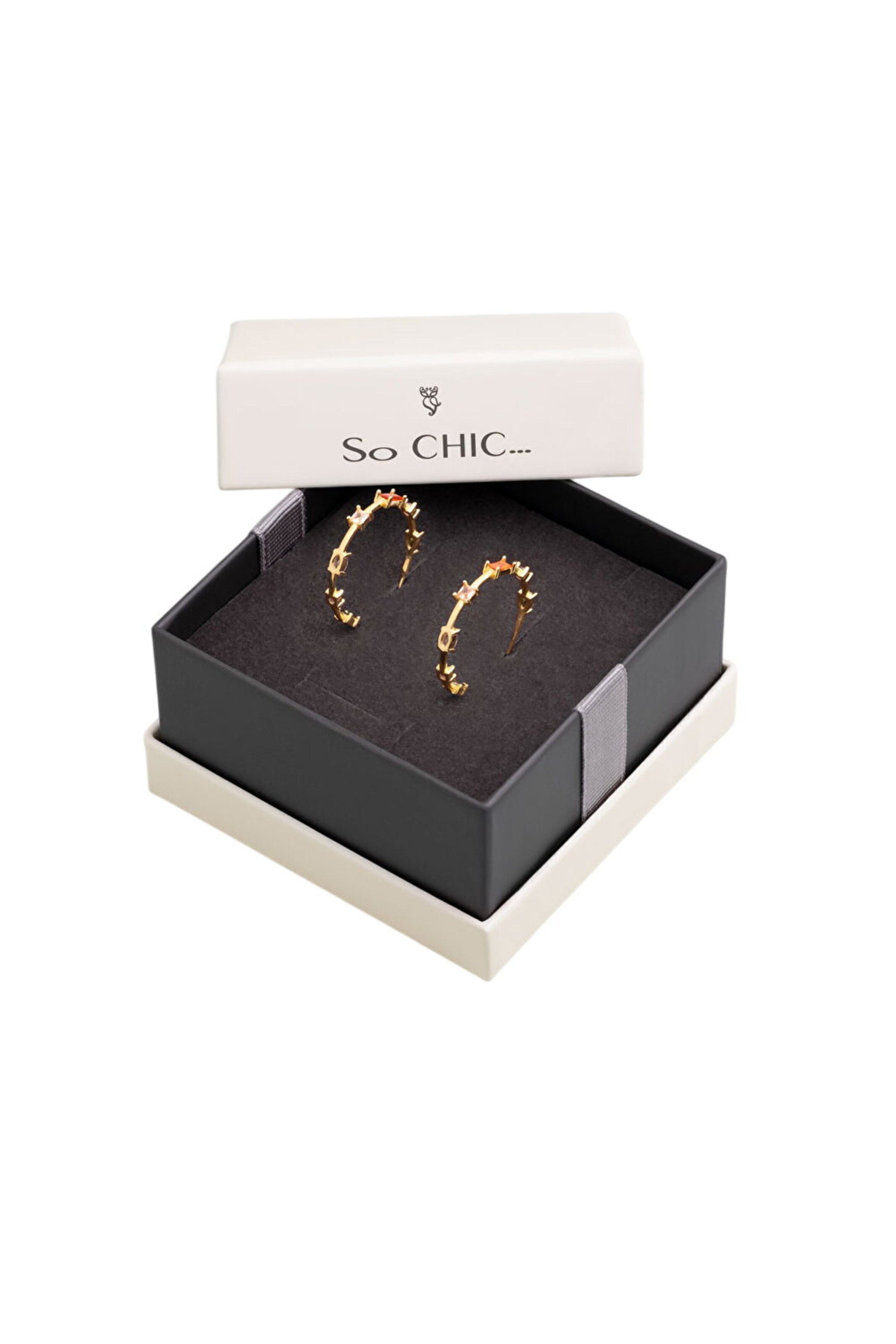 So Chic Earrings in Gold