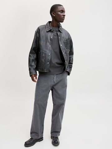 JACK & JONES Wide Leg Bukser i grå