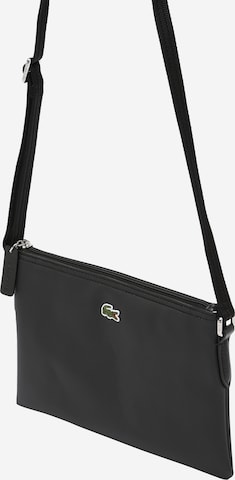 LACOSTE Skuldertaske 'Core Essentials' i sort: forside