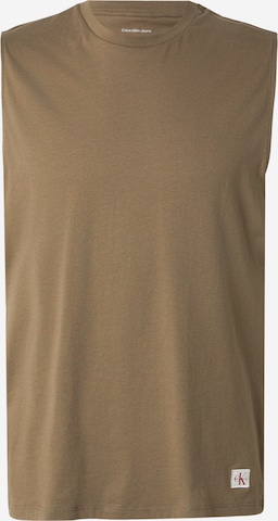 Calvin Klein Jeans Póló - sárga: elől