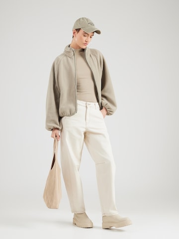 Jachetă  fleece 'Cali' de la Embassy of Bricks and Logs pe verde