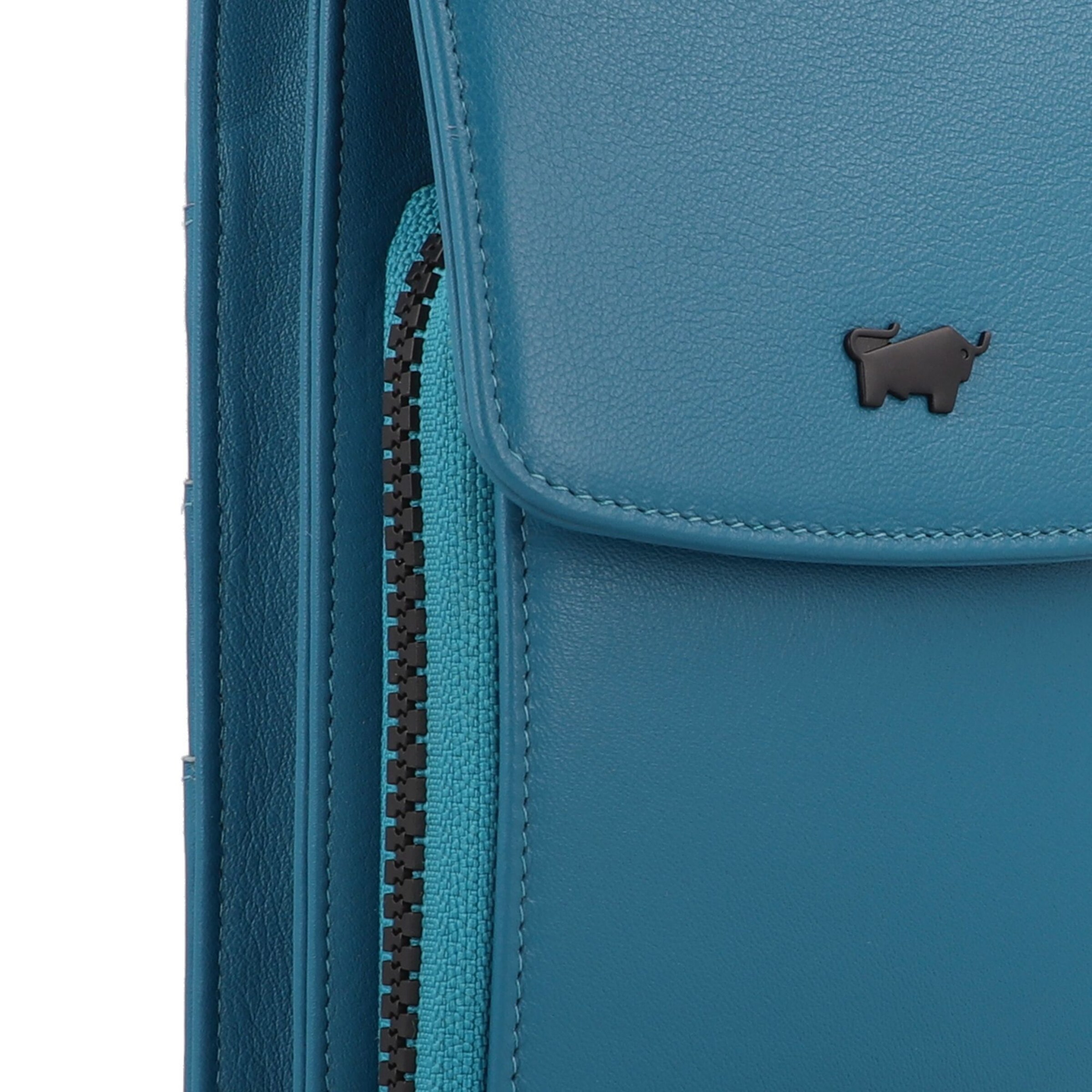 Sac à bandoulière 'Capri' Braun Büffel en bleu