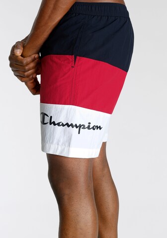 Șorturi de baie de la Champion Authentic Athletic Apparel pe albastru