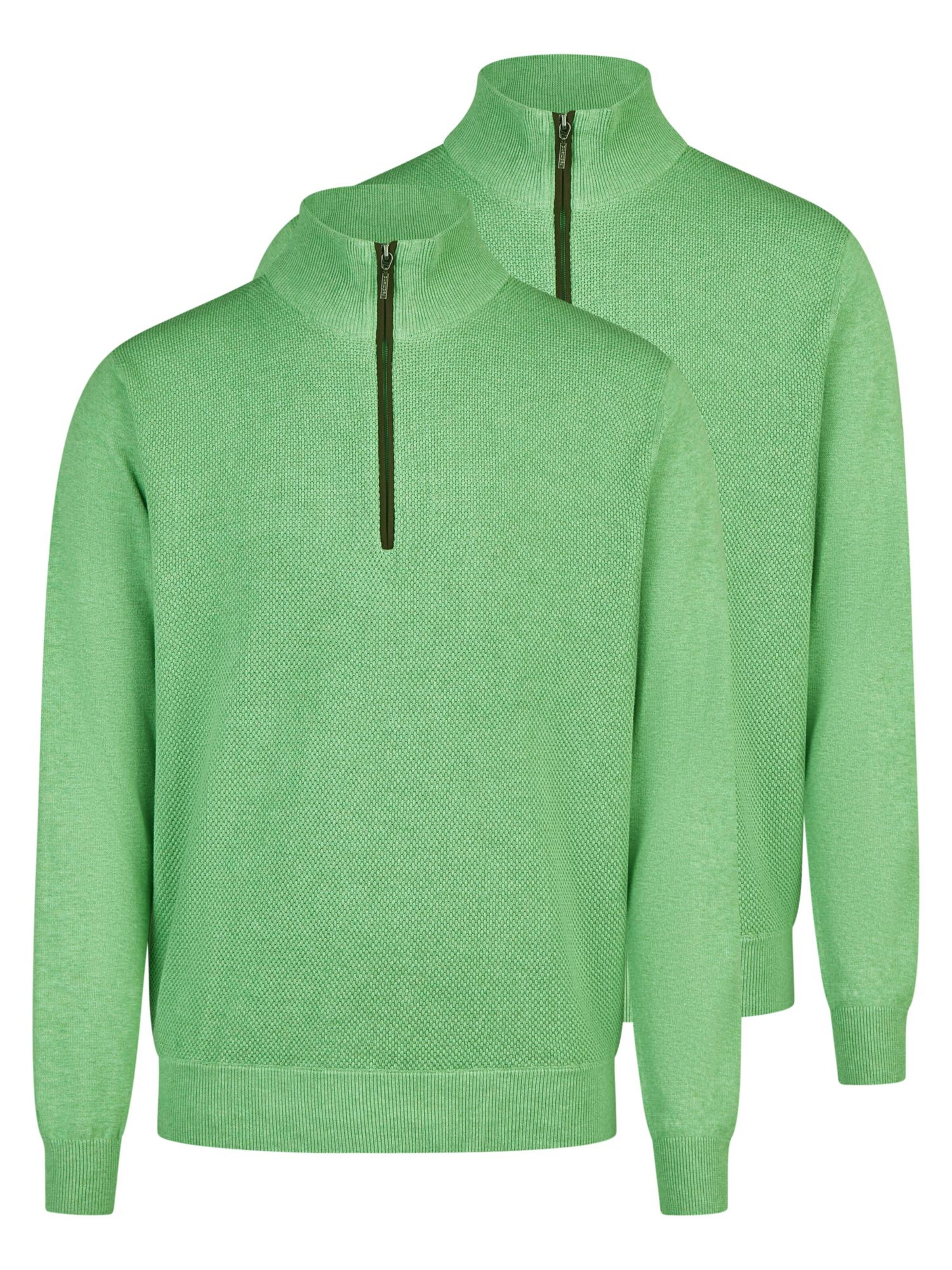 redmond Sweater 'Basic' in Green: front