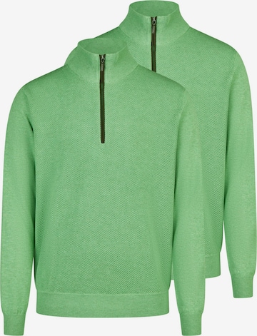 redmond Sweater 'Basic' in Green: front