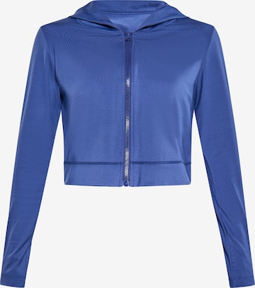 faina Athlsr Zip-Up Hoodie in Blue: front