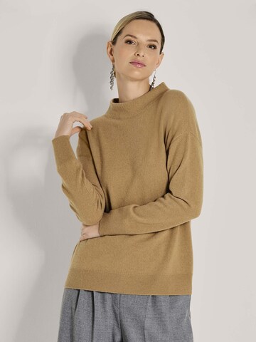 Pull-over MADELEINE en jaune : devant