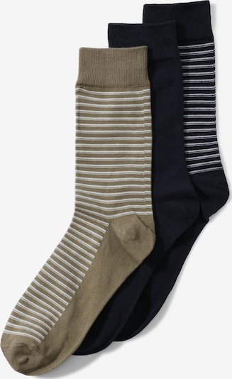 JACK & JONES Sukat 'JACLEO' koossa 41-46 värissä laivastonsininen / oliivi / valkoinen, Tuotenäkymä