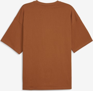 PUMA T-Shirt in Braun