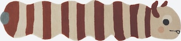 OYOY LIVING DESIGN Carpet 'Leo Larva' in Beige: front