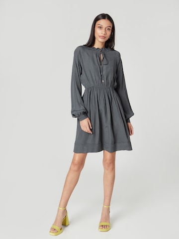 Guido Maria Kretschmer Collection Shirt Dress 'Melody' in Grey: front