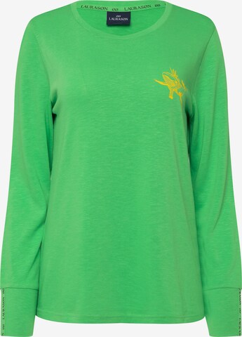 T-shirt LAURASØN en vert : devant
