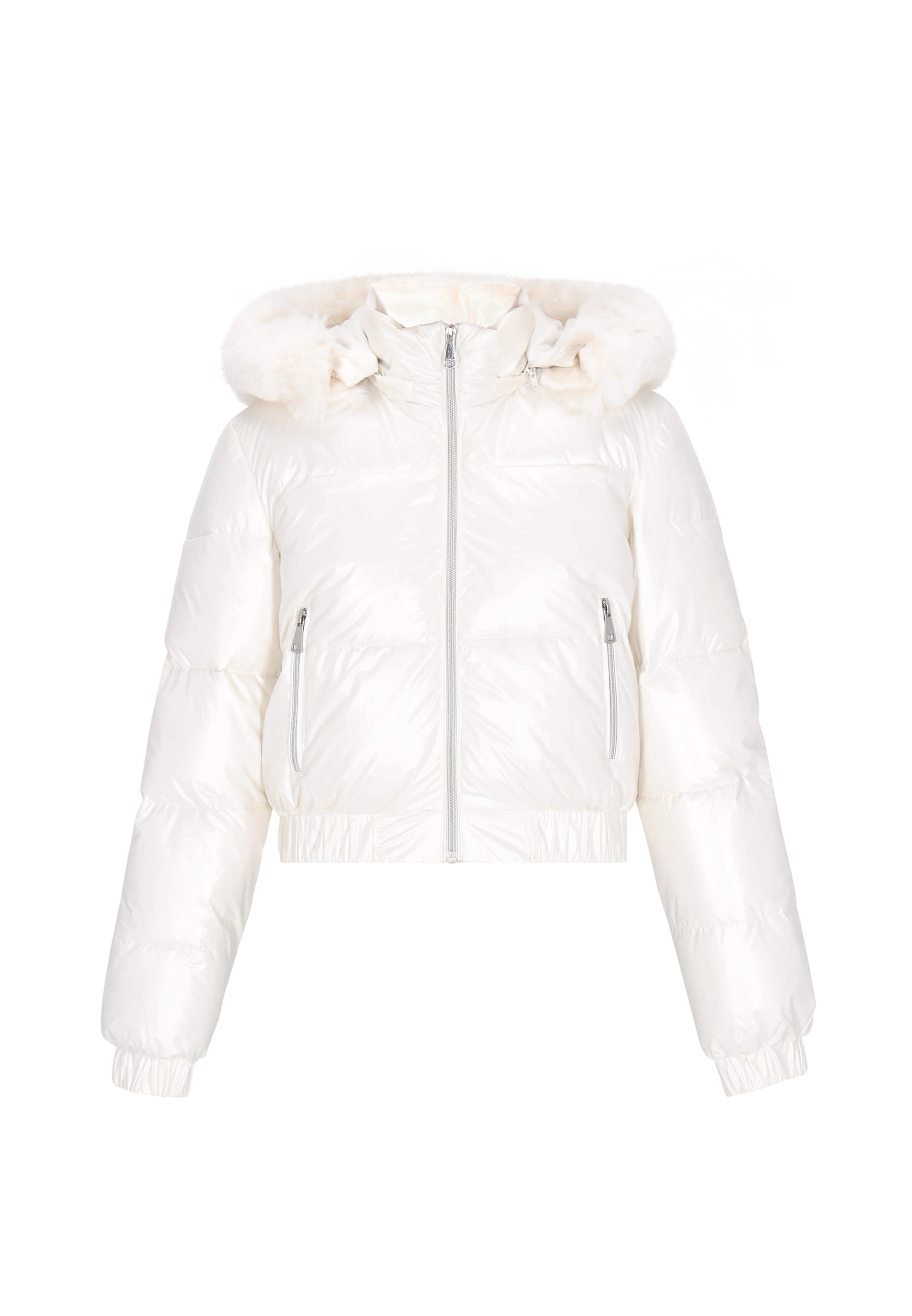 MYMO Winterjacke in Weiß: Vorderseite