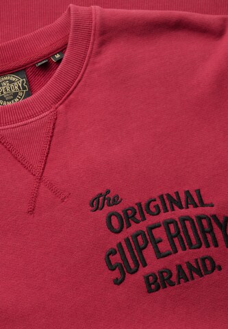 Superdry Sweatshirt in Rood